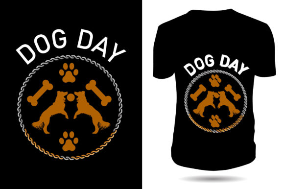 Dog Day Tshirt Design