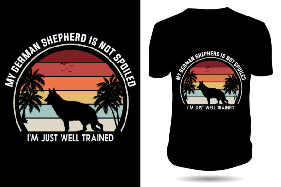 German Shepherd Dog Tshirt