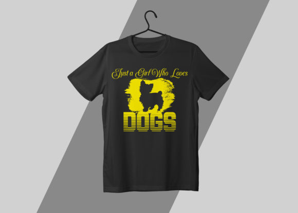 Just a Girl Who Loves Dog T-Shirt