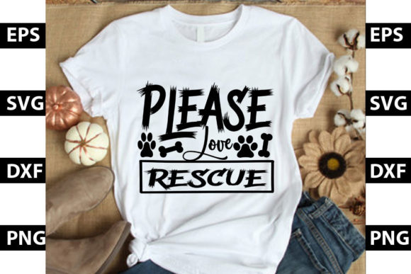 Love Rescue Dog Design