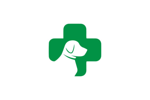 Modern Animal Pet Dog Health Logo